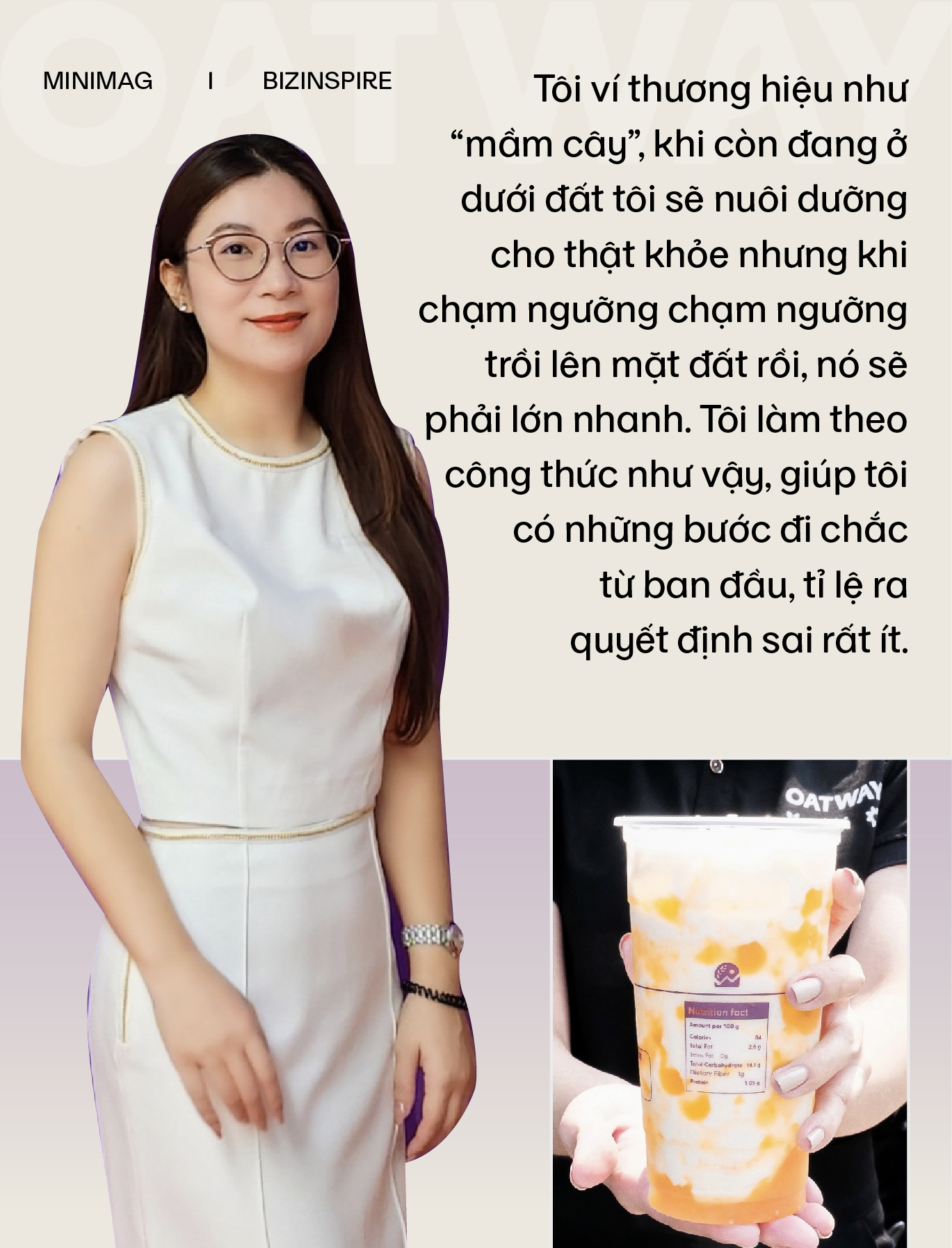 Founder chuỗi đồ uống từ hạt Oatway: Áp dụng ‘Tư duy ngược’, mở một lúc 3 cửa hàng giữa lúc biến động sau Covid, phủ 30 cửa hàng sau hơn 2 năm và “giấc mơ” 600 điểm bán vào 2025- Ảnh 4.